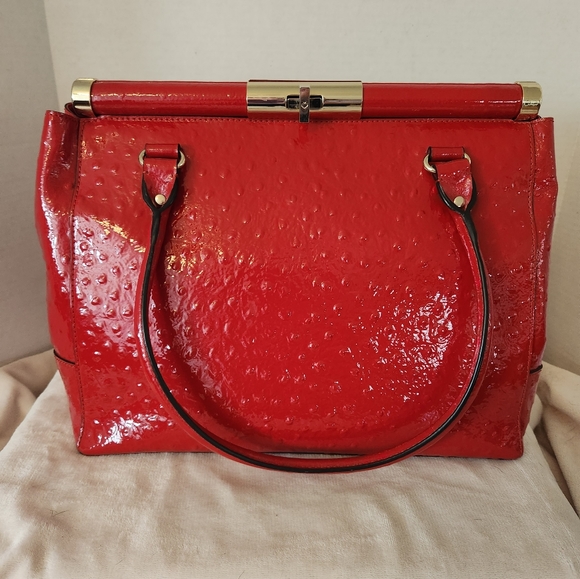 Kate Spade Knightsbridge Constance Ostrich - Picture 1 of 16